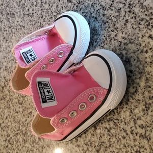 Baby size 3 pink converse sneaker